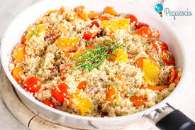 Desde mi blog, anna recetas fáciles, te sugiero unas hamburguesas de berenjena. 9 Recetas Faciles Y Sanas Con Quinoa Pequeocio
