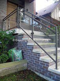 Exterior Railing 326 Glass Porch Modern Front Porches Front Porch Railings