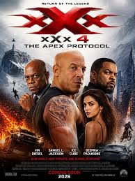 🎬 xXx 4: THE APEX PROTOCOL (2026) Starring: Vin Diesel, Samuel L. Jackson,  Deepika Padukone, Donnie Yen, Tony Jaa, Ruby Rose, Nina Dobrev, Ice Cube  Genre: Action • Adventure • Thriller Years