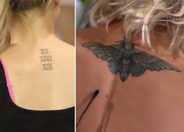 Cuoco has 3 tattoos as of yet. Kaley Cuoco Wedding Date Moth Tattoo Before And After Pic