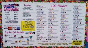 We are adding new stores every day! 50 Snoball Flavors Ideas Flavors Snoballs Snow Cones