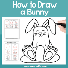 All you will need is a pencil, an eraser, and a sheet of paper. How To Draw A Bunny Cute Step By Step Easy Peasy And Fun