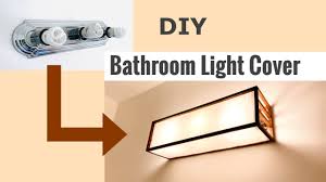 The create and share blogger challenge for may was to makeover a lamp or light and i immediately knew that i wanted to update this bathroom light fixture. 27 Homemade Bathroom Light Fixture Plans You Can Diy Easily