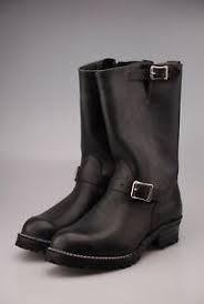 Details About Wesco 10 5d Boss Custom Engineer Boots Black Cow Commando