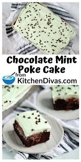 View top rated jello instant pudding cake recipes with ratings and reviews. Chocolate Mint Poke Cake Kitchen Divas Mint Cake Dessert Recipes Valentines Recipes Desserts