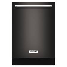 Maybe you would like to learn more about one of these? Kitchenaid 44 Decibel Top Control 24 In Built In Dishwasher Black Stainless With Printshield Energy Star In The Built In Dishwashers Department At Lowes Com