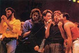 Bono Rock And Concert Bild Queen Freddie Mercury Freddie Mercury Paul Mccartney