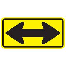 Maybe you would like to learn more about one of these? Double Arrow Traffic Signs Yellow Black Seton