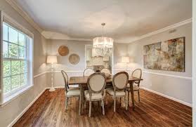 Historically, chair rails were used to protect plaster when chairs were backed up against the walls to clear space in the middle of a room. Dining Room Chair Rail Ideas Renocompare