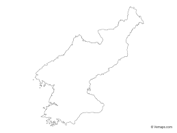 North korean map of the korean peninsula. Grey Map Of North Korea With Provinces Free Vector Maps