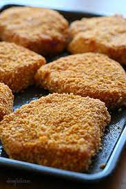 Oven Fried Breaded Pork Chops Recipe Breaded Pork Chops Shake And Bake Pork Recipes