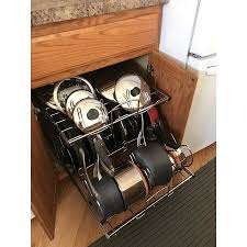 2 tier pull out drawer in 2021 diy kitchen storage kitchen storage organization kitchen designs layout