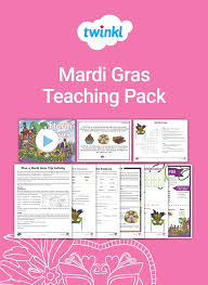 No Prep Mardi Gras Teaching Pack Teaching Packs Mardi Gras Activities Teaching