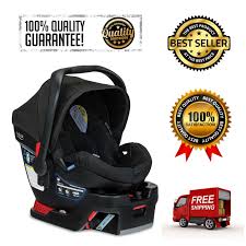 Britax Infant Car Seat Baby Child Safety Impact Protection Travel System Black Baby Car Seats Britax Infant Car Seat Travel System