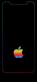 Down Logo Iphone X Wallpapers Iphonexwallpaper Apple Wallpaper Iphone Apple Logo Wallpaper Iphone Rainbow Wallpaper Iphone