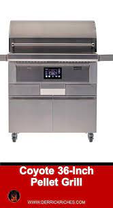Coyote 36 Inch Pellet Grill Review Pellet Grill Pellet Grill Reviews Pellet