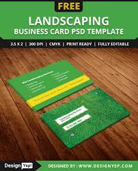 There has been an increase in the number of landscaping businesses all. Free Landscaping Business Card Template Psd Free Business With Regard To Lan Lawn Care Business Cards Landscaping Business Cards Free Business Card Templates
