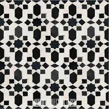 Black And White Moroccan Tiles Moroccan Tile New Jersey In 2020 Mosaic House Moroccan Tile Mosaic Tiles