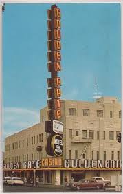 Las Vegas Nevada Postcard Golden Gate Casino Downtown Fremont Sal Sagev 1964 Weare Old Vegas Vegas Downtown Las Vegas