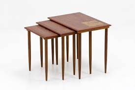 北欧 ヴィンテージ家具 ネストテーブル タイルトップ danish vintage nest table tile top 北欧家具 テーブル 北欧家具 テーブル