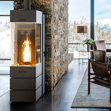 Fabrication d'un poêle à pellet rika. Poele A Granules Pellets Bellavista Square Silent 10 6 Kw Thermorossi Hira M