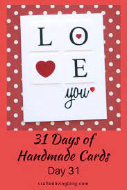 We will show you how to make a lovely felt. 31 Days Of Handmade Cards Day 31 Crafted Living
