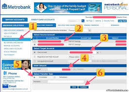 No charge for telephone banking. How To Transfer Money Thru Metrobank Online Banking Banking 29525