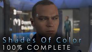 Detroit Become Human Shades Of Color Markus Flowchart Complete 100 Guide