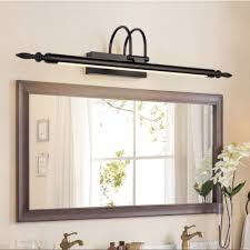 Industrial Vintage Style Black Finish Led Vanity Light 9 12 14w Warm White Arc Arm Long Linear Led Vanity Lighting For Bedside Bathroom Study Room Takeluckhome Com
