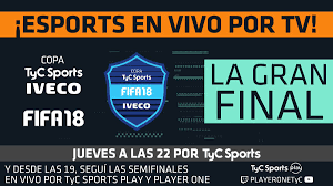 Otra opción para seguirlo en vivo es por tyc sports mediante el relato de domingol. Ea Sports Fifa Latam Auf Twitter Si Estas En Argentina Sigue La Final De Ea Sports Fifa18 Por Tyc Sports