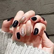 Maybe you would like to learn more about one of these? Amazon Com Asooll Unas Postizas Brillantes Negras De Ataud Largo Unas Falsas Cobertura Completa Simple Fiesta Unas Acrilicas Para Mujeres Y Ninas Belleza Y Cuidado Personal