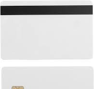 10 팩 SLE4442 플라스틱 빈 칩 신용 카드 HI CO HICO 마그네틱 스트라이프