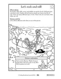 Types of rocks worksheet scientists believe that basalt is a very common rock type on all the large bodies of the inner solar answer the questions on the student worksheet. Let S Rock And Roll 1st Grade 2nd Grade Kindergarten Science Worksheet Greatschools
