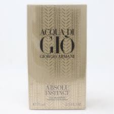 Sold by sweetpink and ships from amazon fulfillment. Acqua Di Gio Absolu Instinct By Giorgio Armani Eau De Parfum 2 5oz New With Box On Onbuy