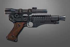 Artstation Star Wars Heavy Blaster Pistol Chris Caldow Blaster Star Wars Rey Star Wars Ray Star Wars