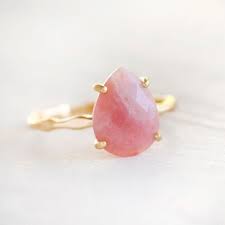 Natural Pink Opal Ring October Birthstone Gift For Libra Etsy In 2020 Pink Opal Ring Pink Gemstones Ring October Birthstone Gifts