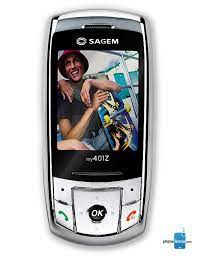 Sagem my401Z specs - PhoneArena