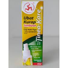 Ubat Kurap Cap Kaki Tiga Nainstle