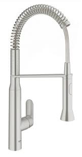 Grohe 31380000 Starlight Chrome K7 Pre Rinse Kitchen Faucet With 2 Function Toggle Sprayer Kitchen Faucet Grohe Kitchen Faucet Single Handle Kitchen Faucet