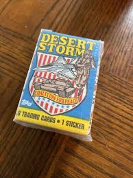 The coalition casualties were few but deeply mourned. Mavin 1991 Topps Desert Storm Trading Cards Complete Set 88 Cards