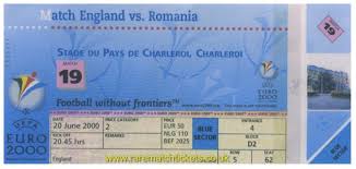 Head to head information (h2h). 2000 Ec Gra M3 Romania 3 England 2 Unused 1 50 Rare Match Tickets Quality Original Reproduction Football Tickets
