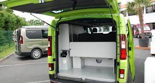 fourgon amenage sur renault trafic 5 places carte grise trek 53 hanroad fourgon amenage fourgon amenagement camionnette