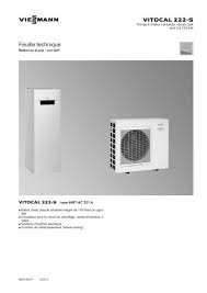 We did not find results for: Feuille Technique Vitocal 222 S2 5 Mb Viessmann