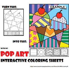 Some tips for printing these coloring pages: Pin By Kelly Hightree On Color Me Please Art Lessons Art Worksheets Pop Art