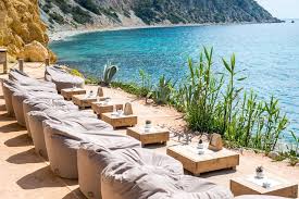 Amante Beach Club Ibiza Strand Cafe Ibiza Spanje Strandtent