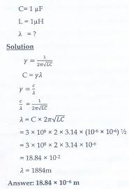 Maybe you would like to learn more about one of these? Electromagnetic Waves Exercises And Example Solved Numerical Problems Physics
