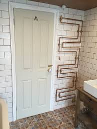 Porte Serviette En Cuivre Deco Salle De Bain Amenagement Maison Salle De Bain