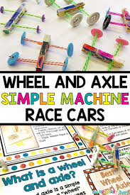 Learn About Simple Machines By Racing Race Cars Simple Machines Activities Simple Machine Projects Simple Machines