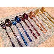 Check spelling or type a new query. 1 Pair Fork And Spoon Dinnerware Kitchen Dinning Long Handw 3uiw Shopee Philippines