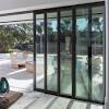 Tuscany vinyl french rail sliding door. 1